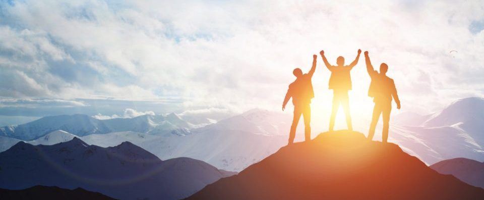 climbing a mountain and values