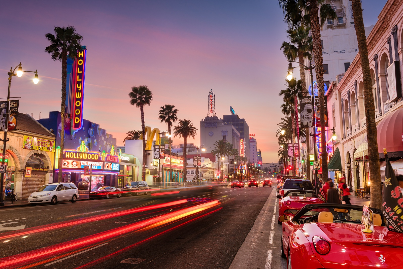 Skyline in Los Angeles California